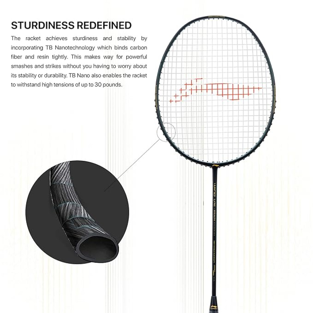 Li-Ning Wind Lite Stealth 79 Badminton Racket Li-Ning Wind Lite Stealth 79 Badminton Racket