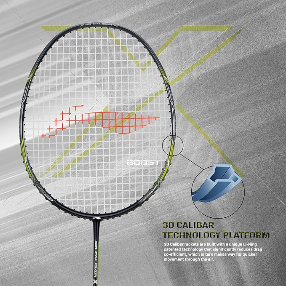 Li-Ning 3D Caliber X Combat Badminton Racket Li-Ning 3D Caliber X Combat Badminton Racket