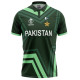 Pakistan ODI World Cup 2023 Half Sleeves Cricket Fan Jersey - 100% Dryfit Polyester - With Name Personalisation Pakistan ODI World Cup 2023 Half Sleeves Cricket Fan Jersey - 100% Dryfit Polyester - With Name Personalisation