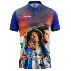India Master Blaster Sachin Tendulkar Fan Jersey
