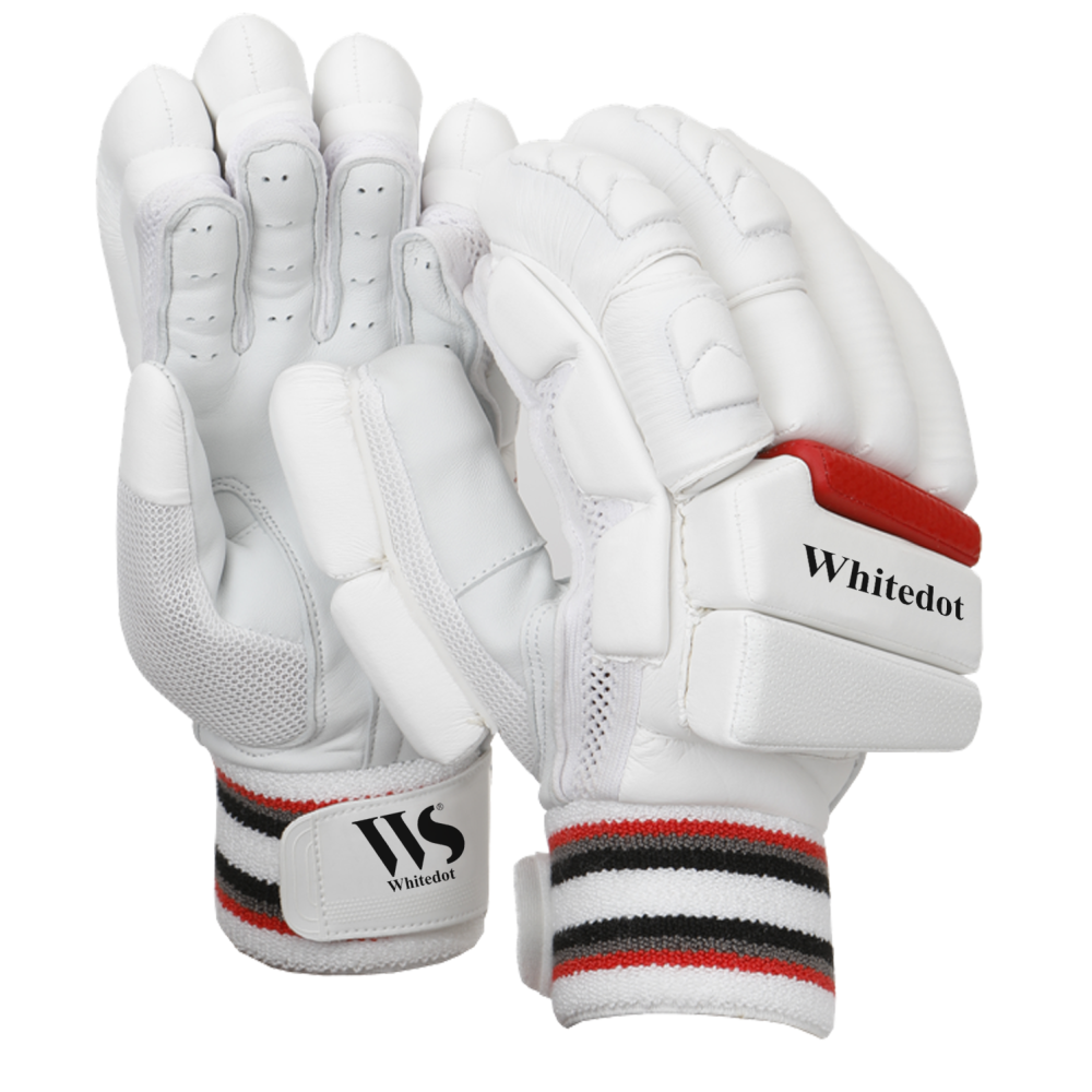 Whitedot Winged Players Cricket Batting Gloves Whitedot Winged Players Cricket Batting Gloves