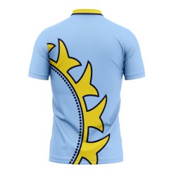 India ICC World Cup 1999 Half Sleeves Cricket Fan Jersey - 100% Dryfit Polyester - With Name Personalisation