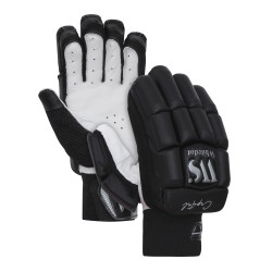 Whitedot Capital Black Cricket Batting Gloves