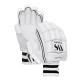 Whitedot Capital White Cricket Batting Gloves Whitedot Capital White Cricket Batting Gloves