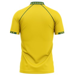 Australia Half Sleeves Cricket Fan Jersey - 100% Dryfit Polyester - With Name Personalization