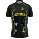 Australia Half Sleeves Cricket Fan Jersey - 100% Dryfit Polyester - With Name Personalization