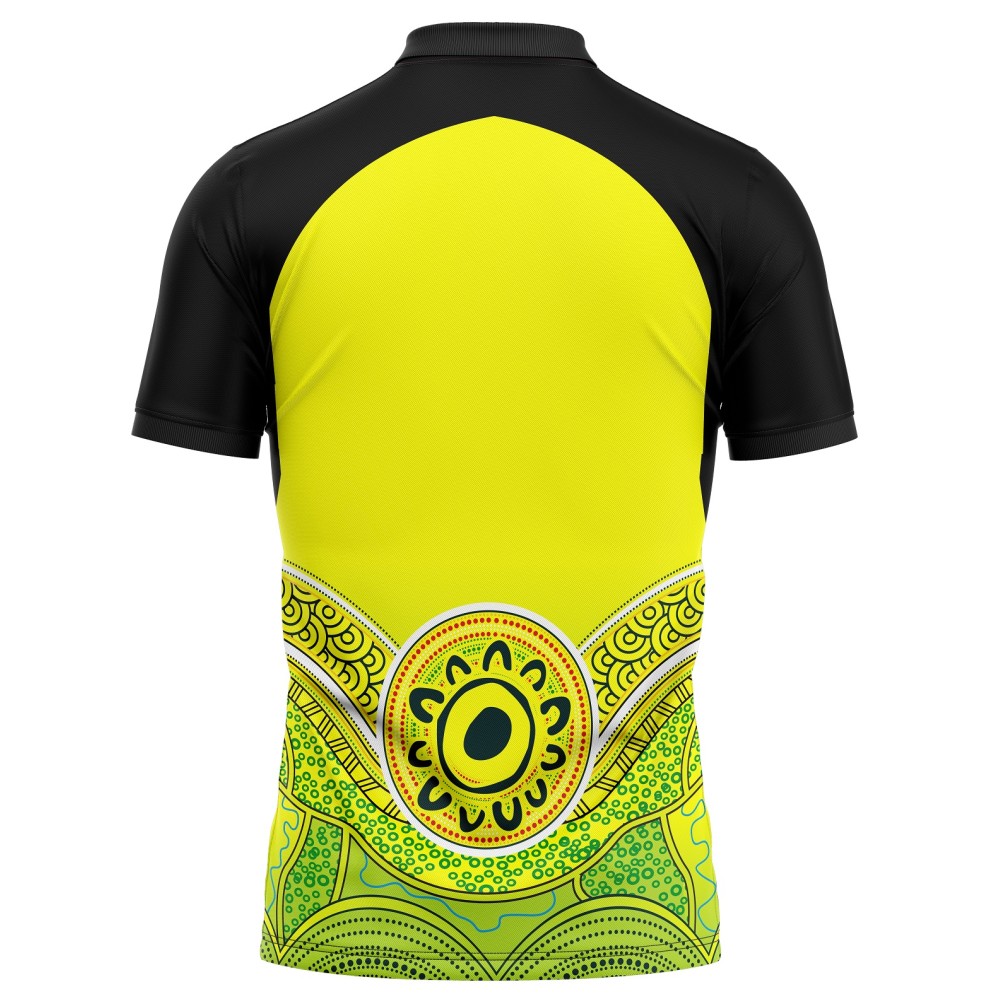 Australia T20 World Cup 2022 Half Sleeves Cricket Fan Jersey - 100% Dryfit Polyester - With Name Personalization