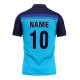 Whitedot India Retro Sky Blue Cricket T-shirt