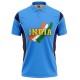 India ICC World Cup 2003 Half Sleeves Cricket Fan Jersey - 100% Dryfit Polyester - With Name Personalization