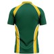 South Africa 2007 ICC World Cup Half Sleeves Cricket Fan Jersey - 100% Dryfit Polyester - With Name Personalization