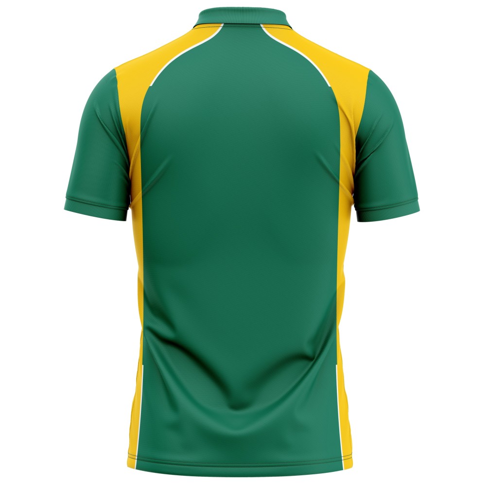 South Africa 2011 ICC World Cup Half Sleeves Cricket Fan Jersey - 100% Dryfit Polyester - With Name Personalisation