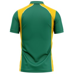 South Africa 2011 ICC World Cup Half Sleeves Cricket Fan Jersey - 100% Dryfit Polyester - With Name Personalisation