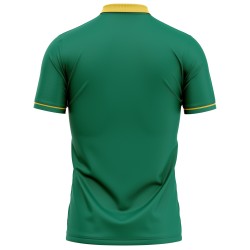 South Africa 2022 ICC World Cup Half Sleeves Cricket Fan Jersey - 100% Dryfit Polyester - With Name Personalisation