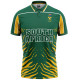 South Africa 2003 ICC World Cup Half Sleeves Cricket Fan Jersey - 100% Dryfit Polyester - With Name Personalisation South Africa 2003 ICC World Cup Half Sleeves Cricket Fan Jersey - 100% Dryfit Polyester - With Name Personalisation
