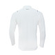 Whitedot Omega Dri-FIT White Full Sleeves Polo T-Shirt