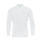 Whitedot Omega Dri-FIT White Full Sleeves Polo T-Shirt
