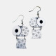 Roll Paper Earrings Paper Towel Earrings Funny Fun Toilet Roll Toilet Paper Earrings Roll Paper Earrings Paper Towel Earrings Funny Fun Toilet Roll Toilet Paper Earrings