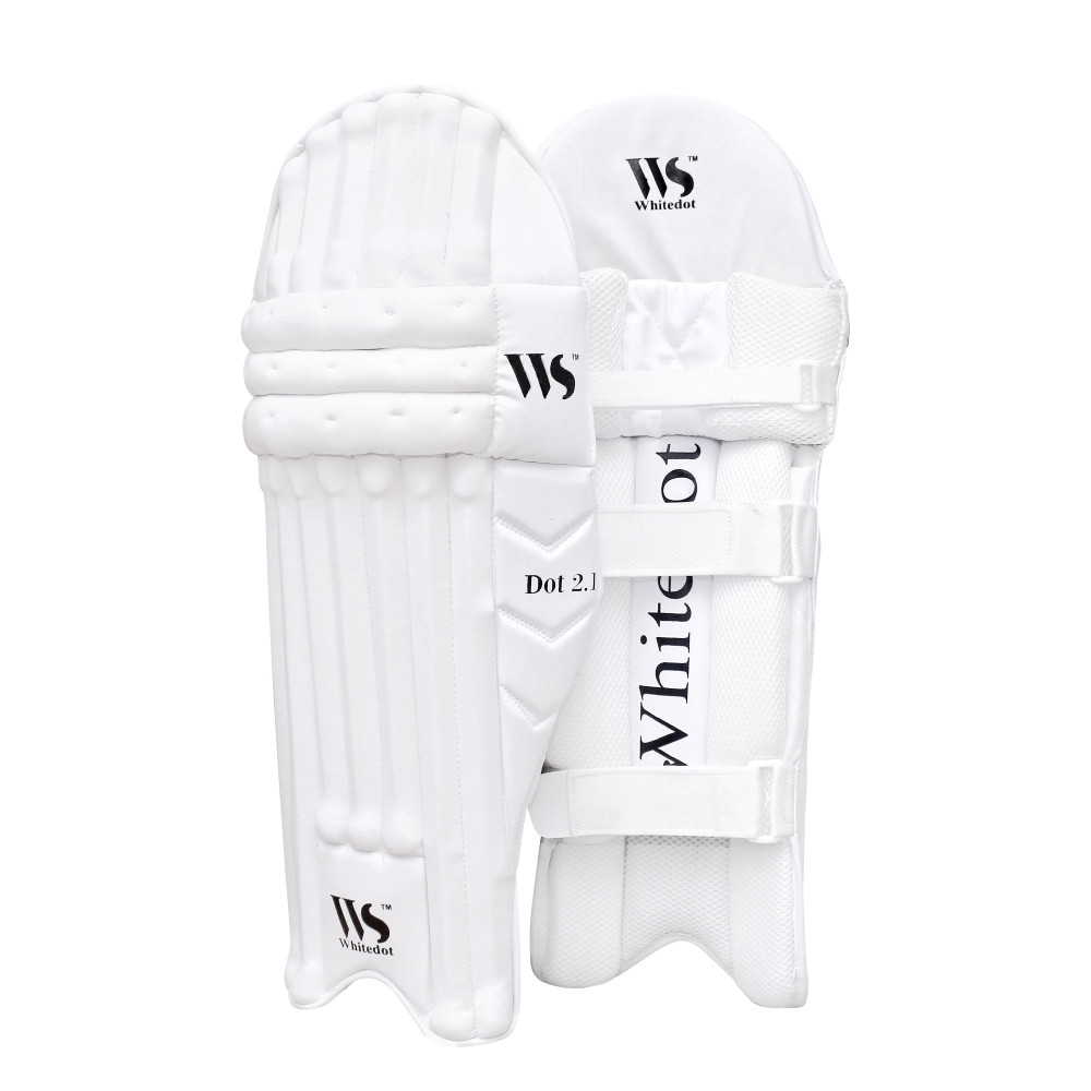 Whitedot Dot 2.1 White Cricket Batting Pad Whitedot Dot 2.1 White Cricket Batting Pad
