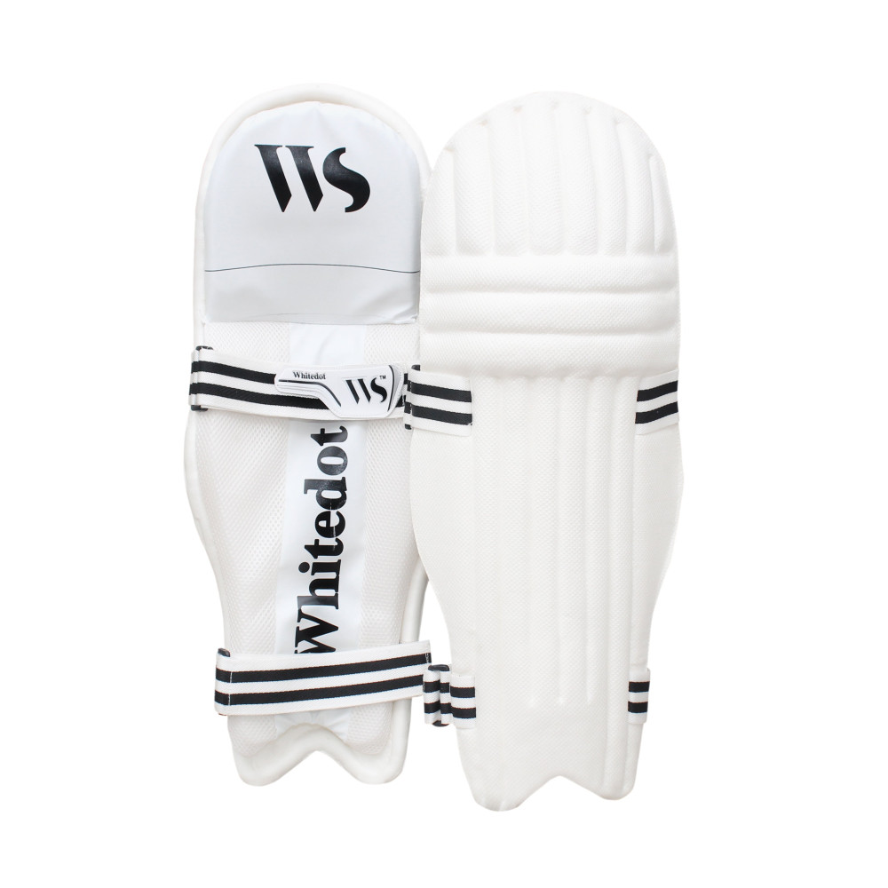 Whitedot Dot 5.1 Ultralight Moulded White Cricket Batting Pad Whitedot Dot 5.1 Ultralight Moulded White Cricket Batting Pad