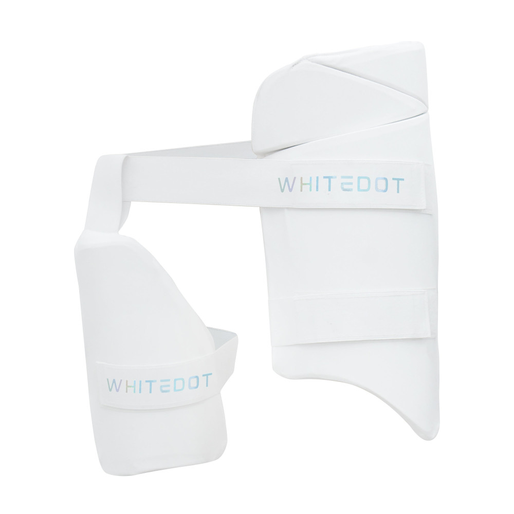 Whitedot White Combo Cricket Thigh Guard Whitedot White Combo Cricket Thigh Guard