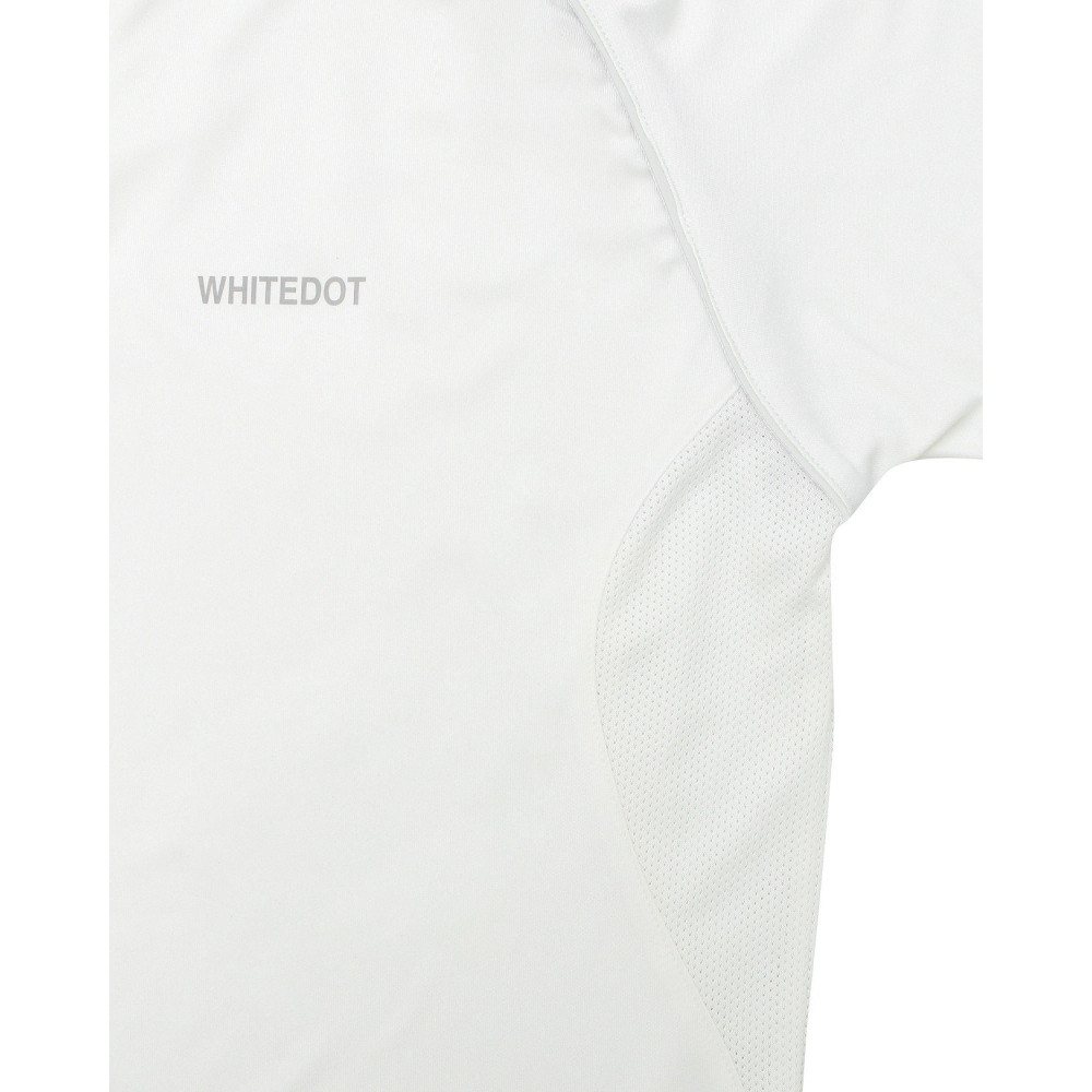 Whitedot Omega Dri-FIT Cricket White Polo T-Shirt Whitedot Omega Dri-FIT Cricket White Polo T-Shirt