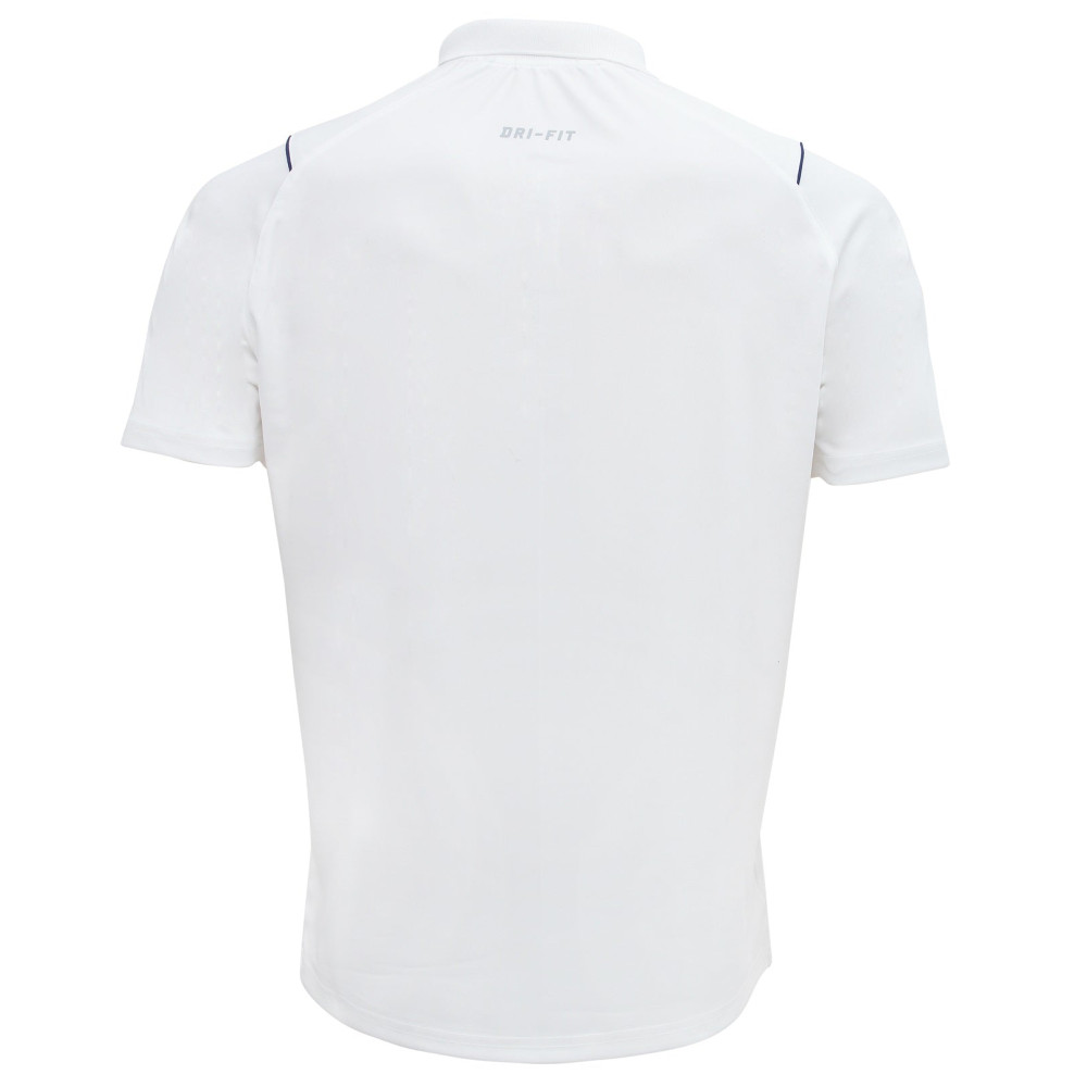 Whitedot Omega Dri-FIT Cricket White Polo T-Shirt Whitedot Omega Dri-FIT Cricket White Polo T-Shirt