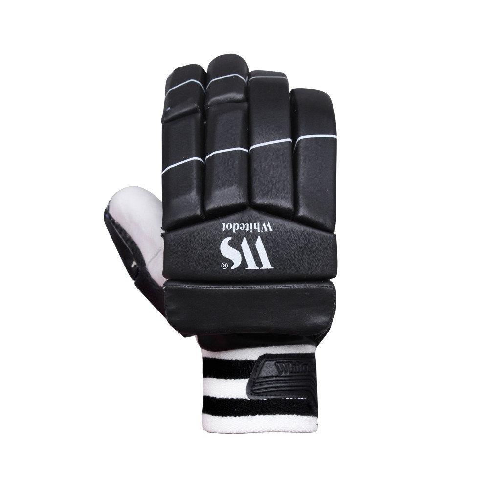 Whitedot Eleanor Black Cricket Batting Gloves Whitedot Eleanor Black Cricket Batting Gloves