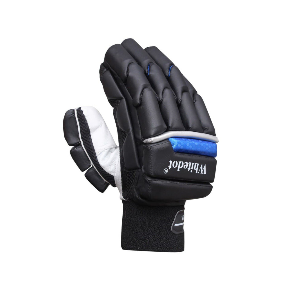 Whitedot Alpha Black Players Cricket Batting Gloves Whitedot Alpha Black Players Cricket Batting Gloves