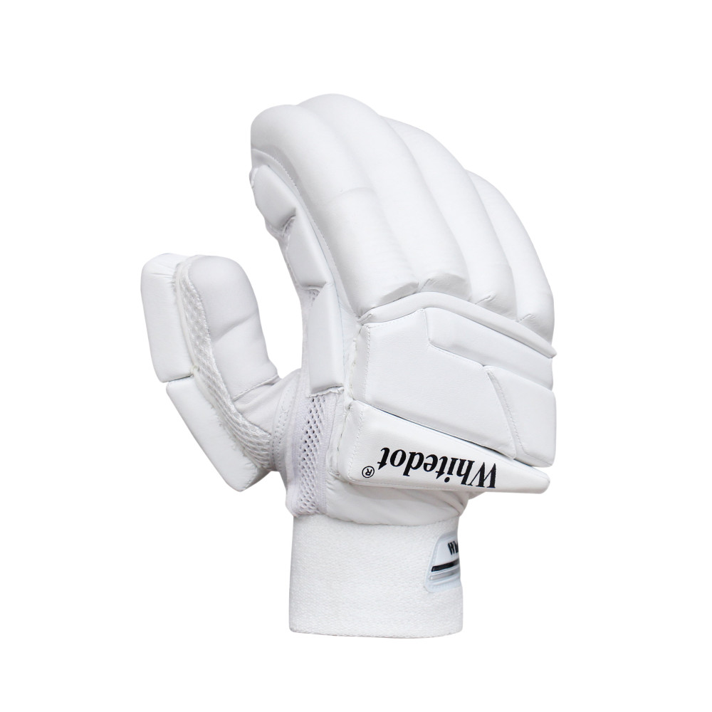 Whitedot Citadel White Players Cricket Batting Gloves Whitedot Citadel White Players Cricket Batting Gloves