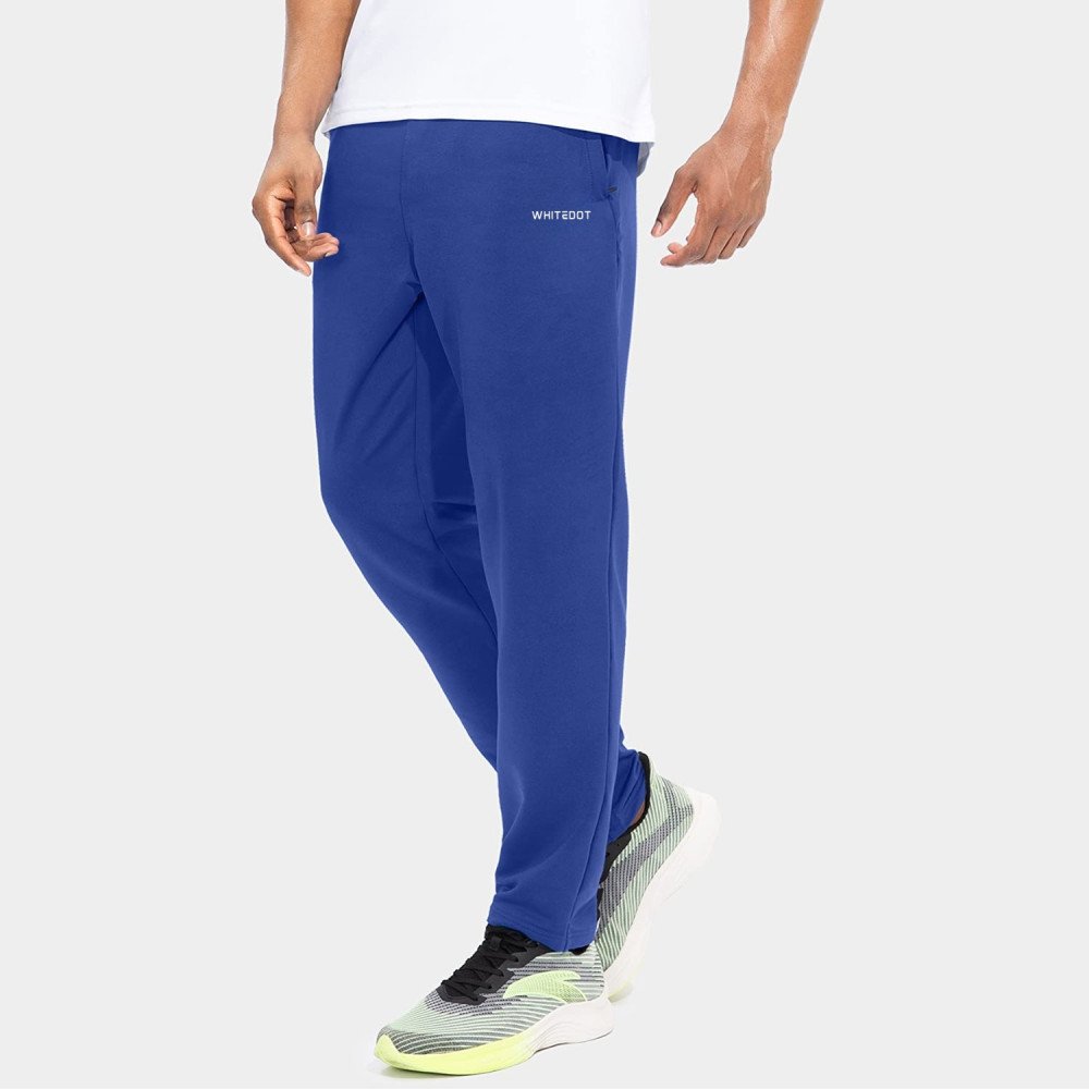 Whitedot Royal Blue Dri-FIT Active Trouser Pants Whitedot Royal Blue Dri-FIT Active Trouser Pants