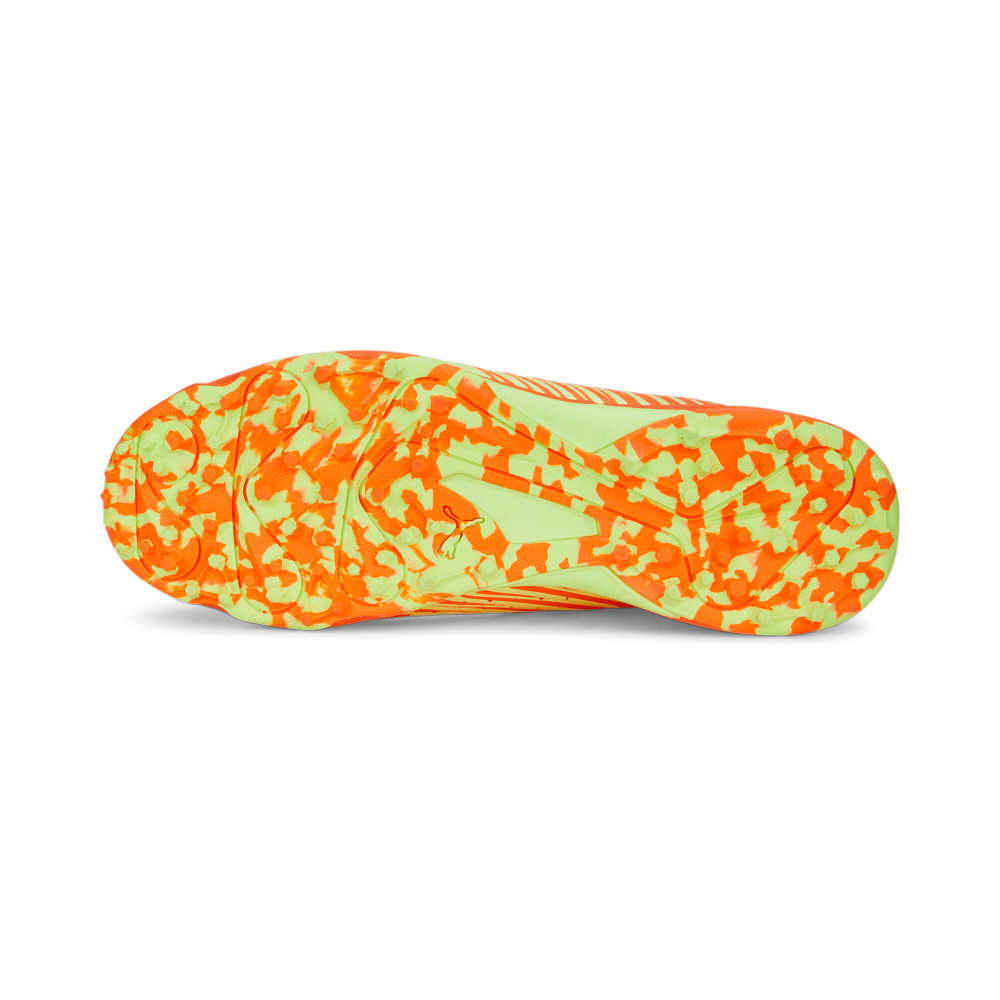Puma x one8 22 FH Rubber Unisex Cricket Shoes - Ultra Orange-Fast Yellow Puma x one8 22 FH Rubber Unisex Cricket Shoes - Ultra Orange-Fast Yellow