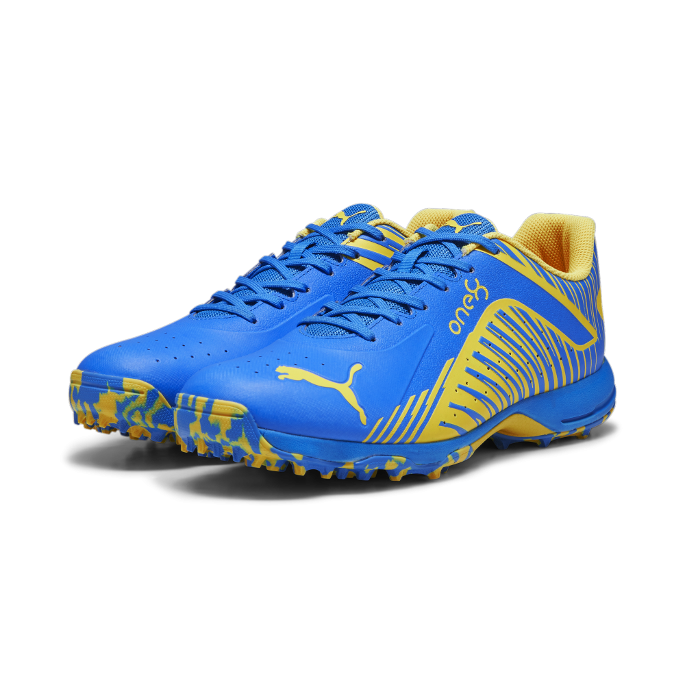 Puma 22 FH Rubber Unisex Cricket Shoes - Ultra Blue-Yellow Blaze Puma 22 FH Rubber Unisex Cricket Shoes - Ultra Blue-Yellow Blaze