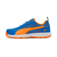 Puma High Run Cricket Shoes - Bluemazing-Orange Glow-PUMA White Puma High Run Cricket Shoes - Bluemazing-Orange Glow-PUMA White