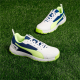 Puma High Run Cricket Shoes - PUMA White-Blazing Blue-Fast Yellow Puma High Run Cricket Shoes - PUMA White-Blazing Blue-Fast Yellow